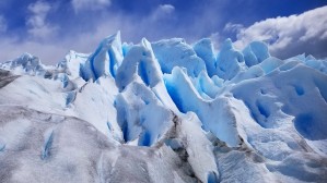 Glacier Blue Ice  Pinnacles